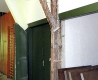 Freigelegte Balken alte Halle 17.09.2014