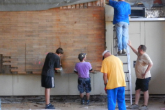 Baueinsatz vom 08.08.2015