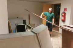 Baueinsatz vom 22.08.2015
