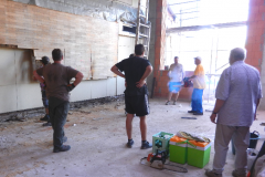 Baueinsatz vom 08.08.2015