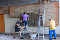Baueinsatz vom 08.08.2015