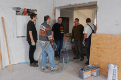 Baueinsatz vom 07.11.2015