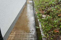 Eindringen von Wasser in den Keller der MZH am 25.07.2017