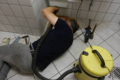 Vorbereitung Einbau mobile Theke vom 22.07.2017