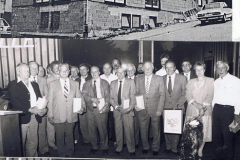 Anbau an die alte Halle 1975